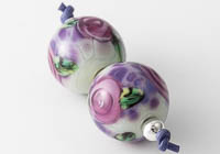 Lampwork Rose Beads alternative view 1