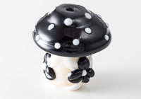 Toadstool Lampwork Bead alternative view 2