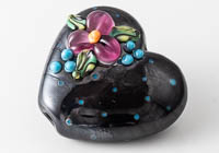 Lampwork Heart Bead