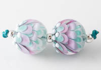 Lampwork Dahlia Beads