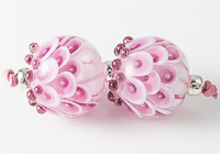 Lampwork Dahlia Beads