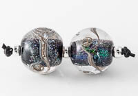 Dichroic Lampwork Beads