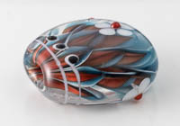 Dahlia Lampwork Bead alternative view 2