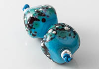 Turquoise Lampwork Beads alternative view 1