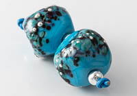 Turquoise Lampwork Beads alternative view 2