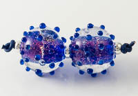 Dichroic Lampwork Beads