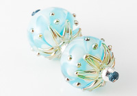 Lampwork Dahlia Beads alternative view 2