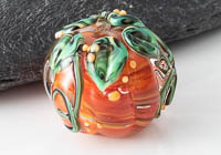 Lampwork Pumpkin Bead