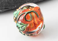 Lampwork Pumpkin Bead alternative view 2