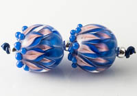 Lampwork Dahlia Beads