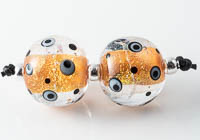 Dichroic Lampwork Beads