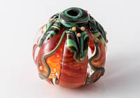 Lampwork Pumpkin Bead alternative view 1