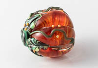 Lampwork Pumpkin Bead alternative view 2