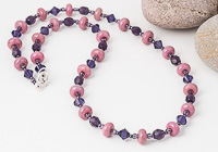 Pink and Purple Necklace alternative view 1