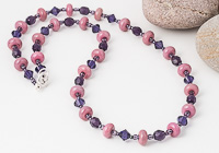 Pink and Purple Necklace alternative view 1