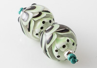 Lampwork Dahlia Beads alternative view 1