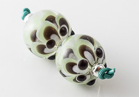 Lampwork Dahlia Beads alternative view 2