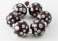 Lampwork Spotty Beads