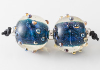 Dichroic Lampwork Beads