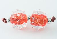 Dichroic Lampwork Beads