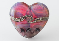 Lampwork Heart Bead