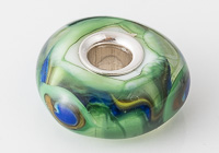 Peacock Lampwork Charm Bead alternative view 1