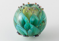 Dahlia Lampwork Bead