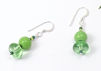 "Green Grass" Earrings alternative view 2