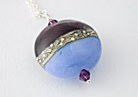 Silver Lampwork Necklace 