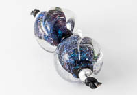 Dichroic Swirly Lampwork Beads alternative view 1