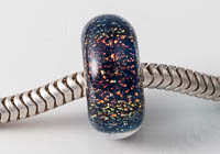 Silver Cored Dichroic Lampwork Bead alternative view 1