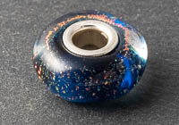 Silver Cored Dichroic Lampwork Bead alternative view 2