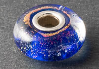 Silver Cored Dichroic Lampwork Bead alternative view 2