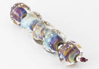 Pastel Lampwork Nugget Beads