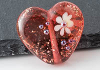 Lampwork Heart Bead alternative view 1