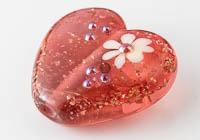 Lampwork Heart Bead