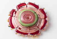 Flower Lampwork Bead alternative view 1