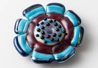 Flower Lampwork Bead