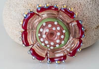 Flower Lampwork Bead alternative view 2