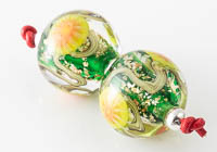 Lampwork Murrini Flower Beads alternative view 1