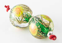 Lampwork Murrini Flower Beads alternative view 2