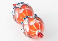 Lampwork Dahlia Beads alternative view 1