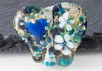 Glittery Lampwork Elephant Bead alternative view 2