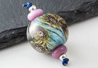 Lampwork Flower Murrini Bead Set