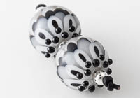 Lampwork Dahlia Beads alternative view 2