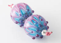 Lampwork Dahlia Beads alternative view 2