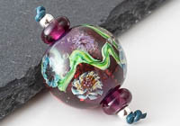 Lampwork Flower Murrini Bead Set alternative view 1