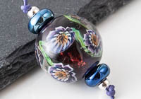 Lampwork Flower Murrini Bead Set alternative view 2