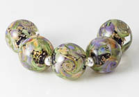 Lampwork Swirly Beads alternative view 1