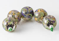 Lampwork Swirly Beads alternative view 2